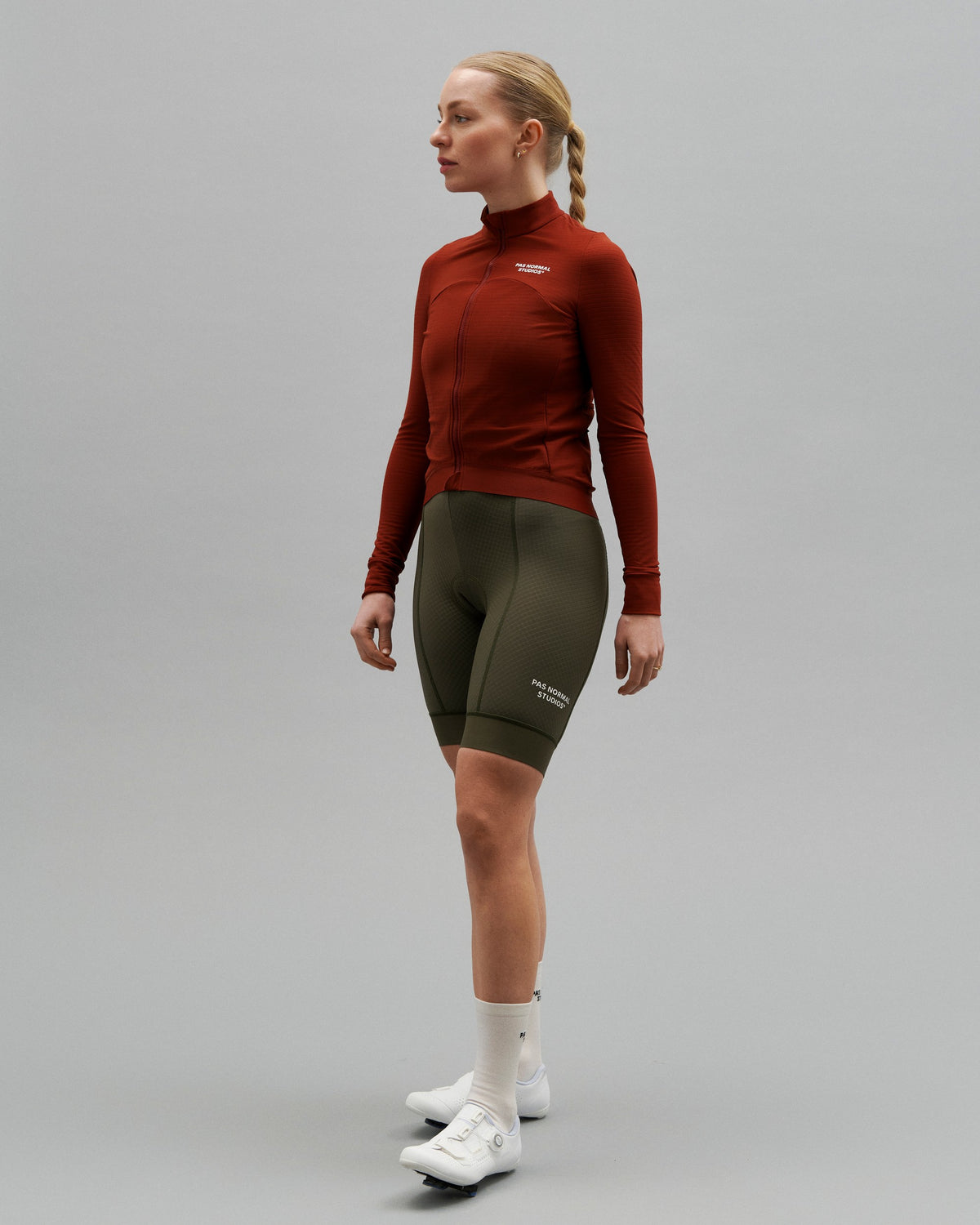 PAS NORMAL STUDIOS Women Essential Long Sleeve Jersey - Brick
