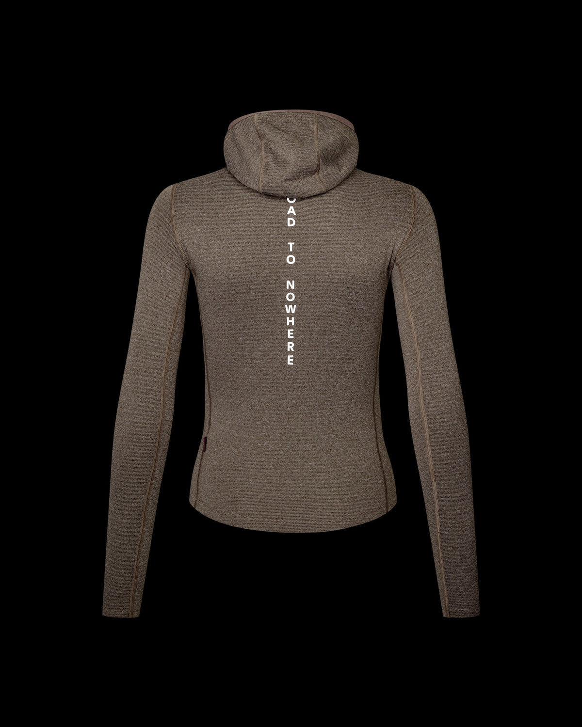 PAS NORMAL STUDIOS Women Thermal Hooded Baselayer Windproof - Dark Coffee