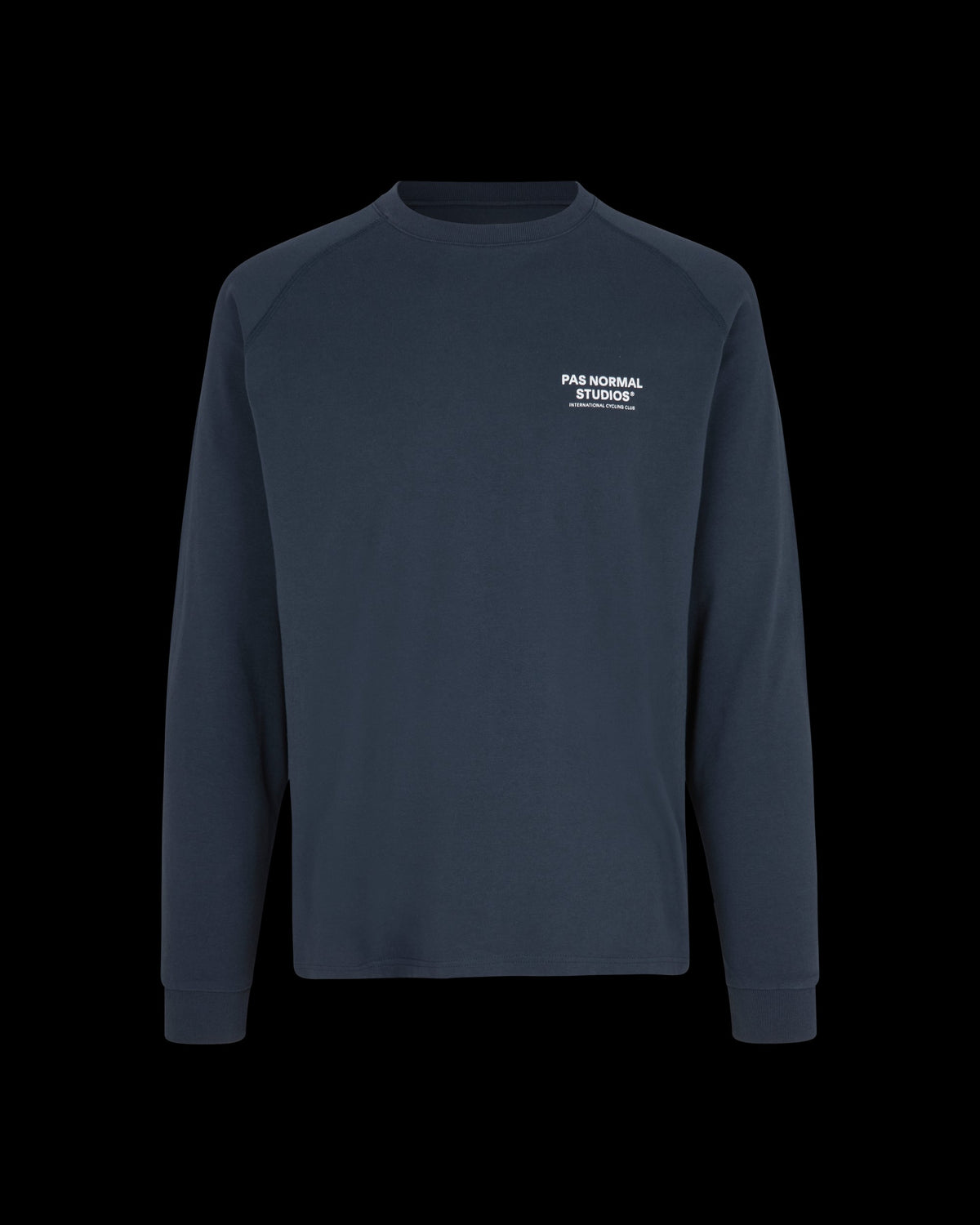 PAS NORMAL STUDIOS Off-Race PNS Long Sleeve T-Shirt - Navy