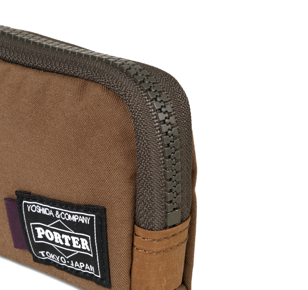 PAS NORMAL STUDIOS x Yoshida Porter Coin Case - Light Brown