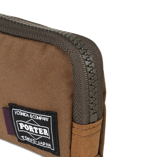 PAS NORMAL STUDIOS x Yoshida Porter Coin Case - Light Brown