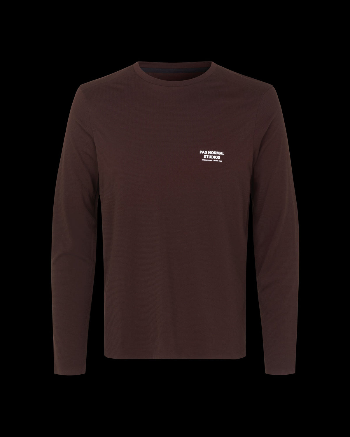 PAS NORMAL STUDIOS Men Balance Long Sleeve Top - Dark Red