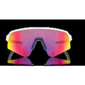 OAKLEY Sutro Lite Sweep Eyewear - Matte White Prizm Road (White/Orange Frame)