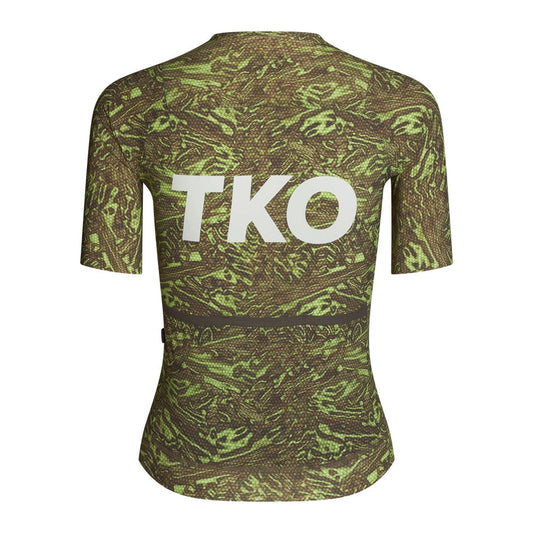 PAS NORMAL STUDIOS TKO Disorder Mechanism Pro Women Jersey SS23 - Green Beehive