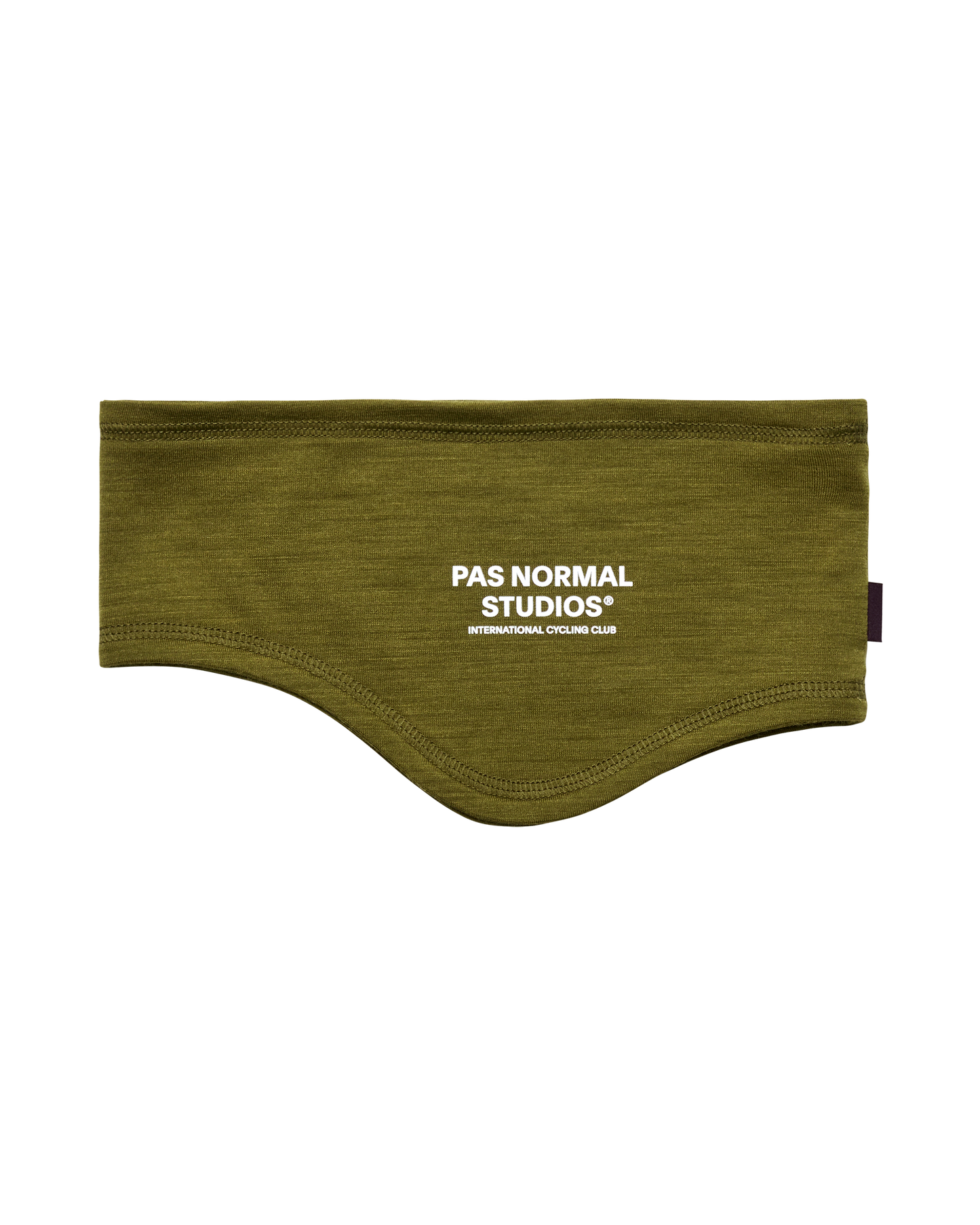PAS NORMAL STUDIOS Logo Merino Cinta para la cabeza - Khaki Green