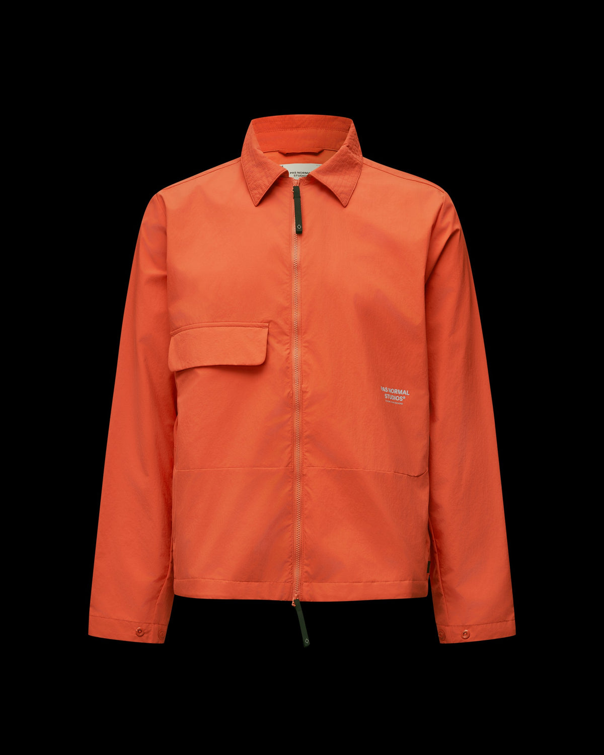 PAS NORMAL STUDIOS Off-Race Utility Jacket - Hibiscus Orange