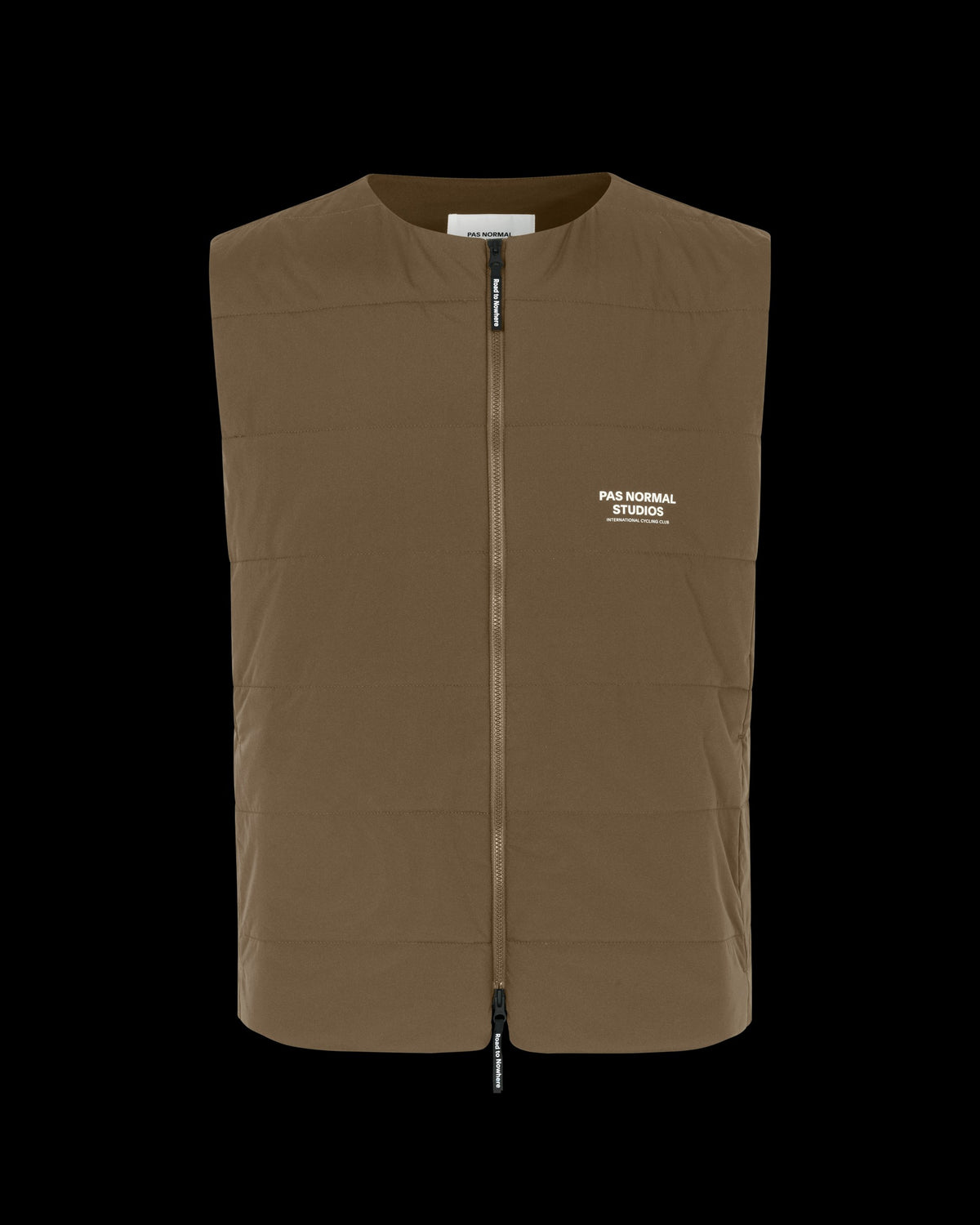 PAS NORMAL STUDIOS Off-Race Thermal Gilet - Army Brown