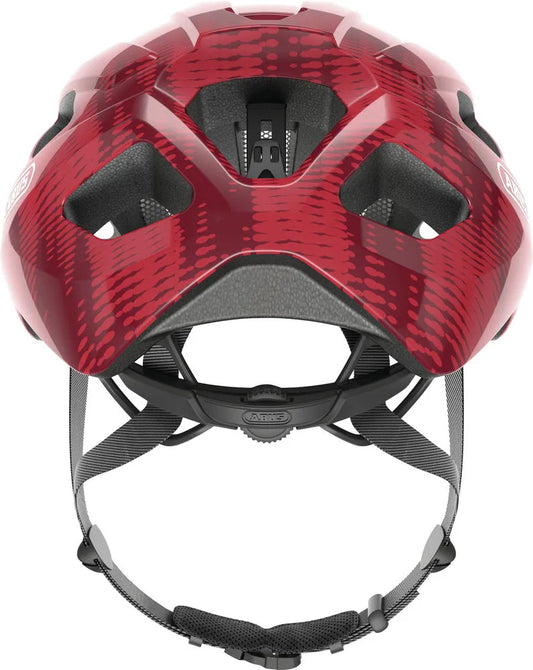 ABUS MACATOR Fahrradhelm - BORDEAUX RED