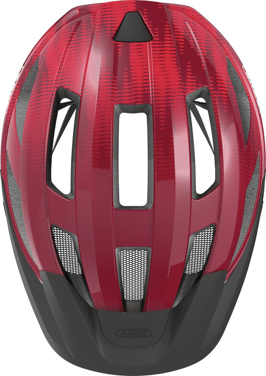 ABUS MACATOR HELMET - BORDEAUX RED