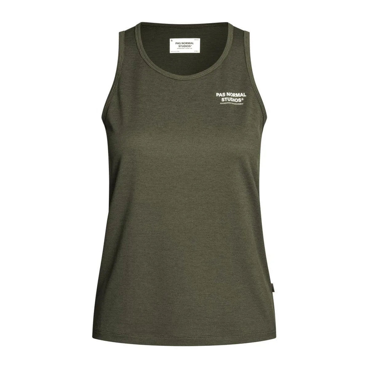PAS NORMAL STUDIOS Women Balance Singlet - Dark Olive