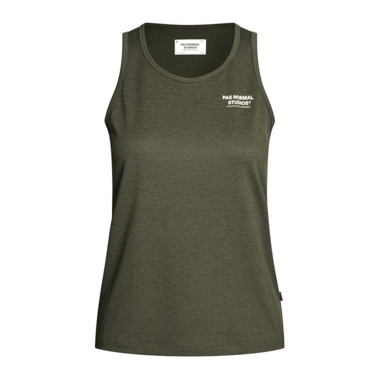 PAS NORMAL STUDIOS Women Balance Singlet - Dark Olive