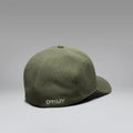 OAKLEY 6 Panel Stretch Metallic Hat - Deep Olive/Mist