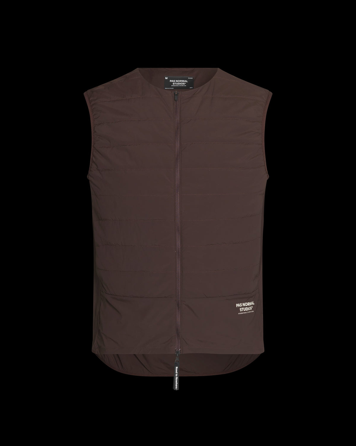 PAS NORMAL STUDIOS Balance Insulated Vest - Dark Red
