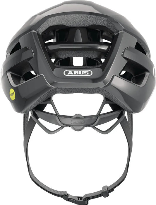 ABUS POWERDOME MIPS Casco Ciclismo - SHINY Negro
