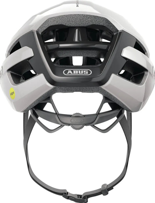 ABUS POWERDOME MIPS Casco Ciclismo - SHINY Blanco