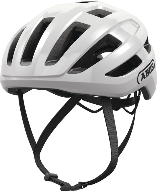 ABUS POWERDOME MIPS Casco Ciclismo - SHINY Blanco