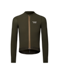 PAS NORMAL STUDIOS Mannen Escapism Fietsshirt lange mouwen - Dark Olive