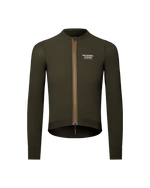 PAS NORMAL STUDIOS Mannen Escapism Fietsshirt lange mouwen - Dark Olive