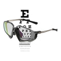 SCICON AEROJET TITANIUM METAL BLACK RX SUNNGLASSES - CLEAR LENSES