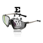 SCICON AEROJET TITANIUM METAL BLACK RX SUNNGLASSES - CLEAR LENSES