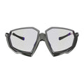 SCICON AEROJET TITANIUM METAL BLACK RX SUNNGLASSES - CLEAR LENSES