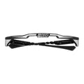 SCICON AEROSHADE XL REPLACEMENT FRAME - Black GLOSS/WHITE STRIPES