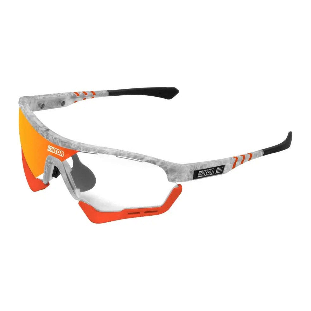 SCICON AEROTECH FROZEN WHITE Sunglasses - PHOTOCHROMIC RED LENS