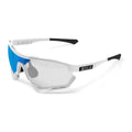 SCICON AEROTECH WHITE GLOSS Sunglasses - PHOTOCHROMIC BLUE LENS