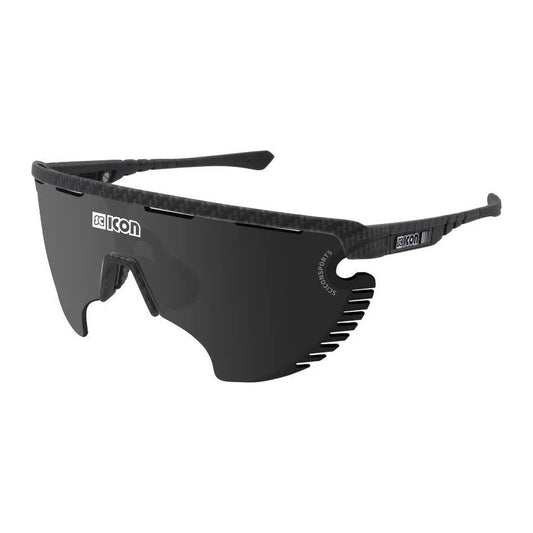 SCICON AEROWING LAMON CARBON MATT Sunglasses - MULTIMIRROR SILVER LENSES