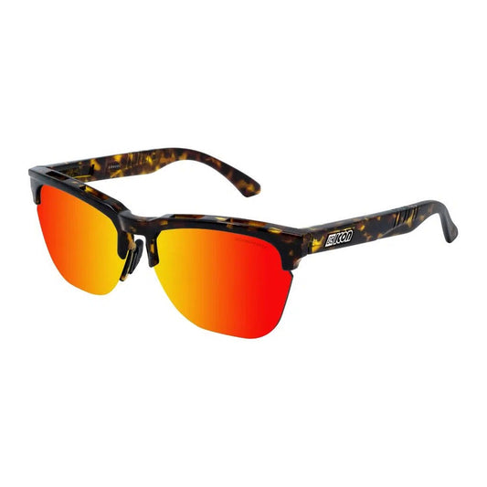 SCICON GRAVEL DEMI GLOSS Sunglasses - MULTIMIRROR RED LENSES