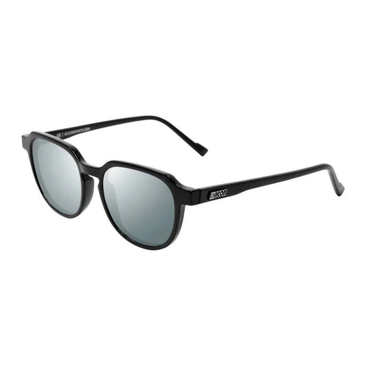 SCICON VERTEX BLACK GLOSS Sunglasses - SILVER MULTIMIRROR LENSES
