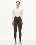 PAS NORMAL STUDIOS Kvinder PAS Mechanism Thermal Lange cykelbukser med seler - Dark Earth