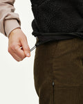 PAS NORMAL STUDIOS Dona Off Race Pile Fleece Chaleco de ciclisme - Negre