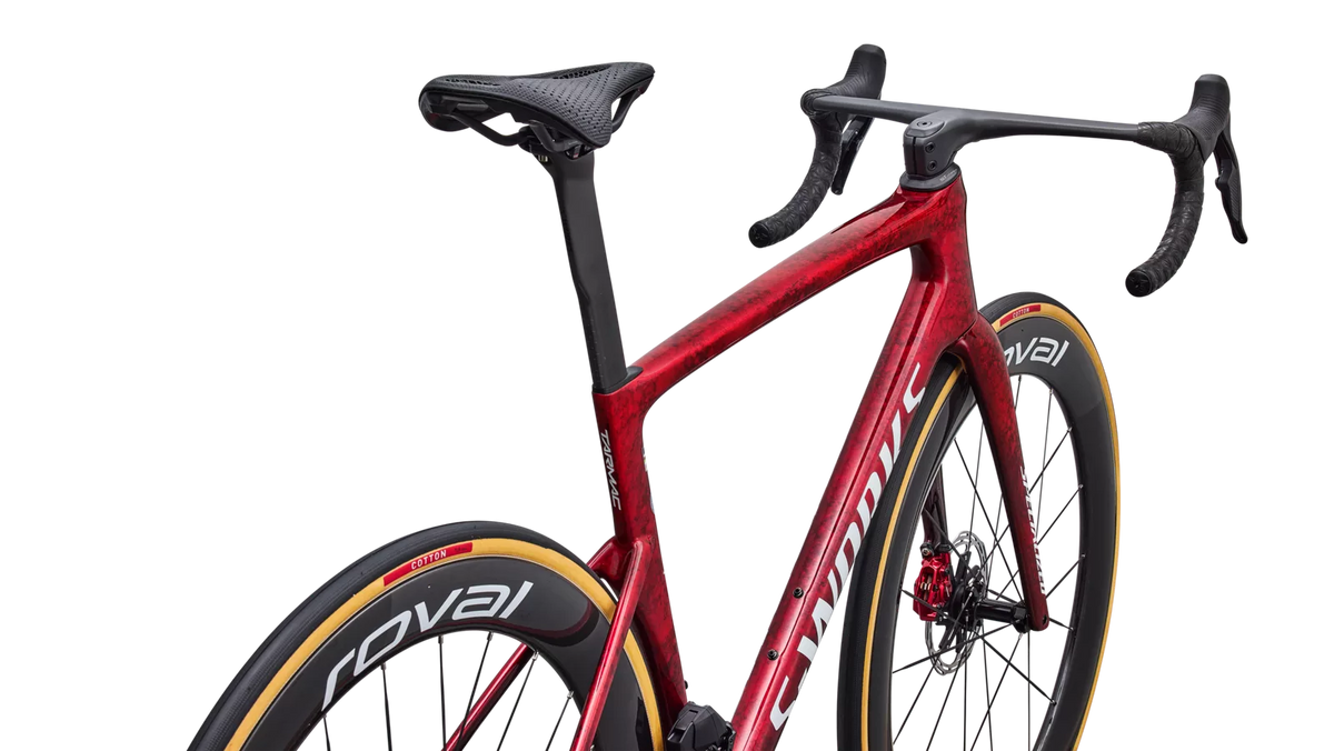 SPECIALIZED S-WORKS TARMAC SL9 LTD BUILT FOR LEGENDS ROAD BIKE - RACE RED / VAPOR