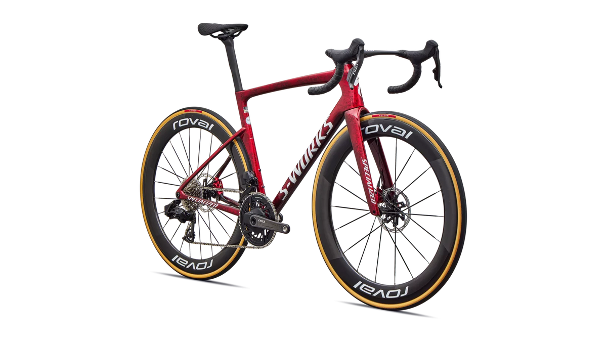 SPECIALIZED S-WORKS TARMAC SL9 LTD BUILT FOR LEGENDS ROAD BIKE - RACE RED / VAPOR