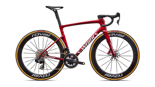 SPECIALIZED S-WORKS TARMAC SL9 LTD BUILT FOR LEGENDS ROAD BIKE - RACE RED / VAPOR