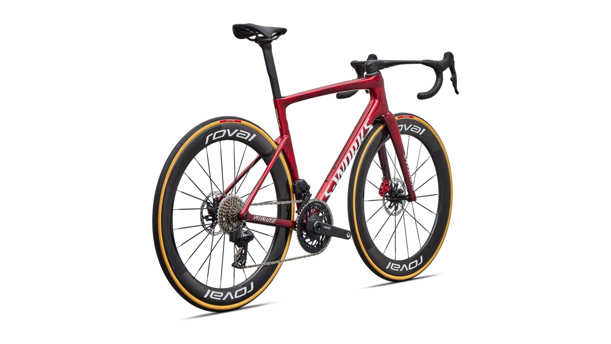 SPECIALIZED S-WORKS TARMAC SL9 LTD BUILT FOR LEGENDS ROAD BIKE - RACE RED / VAPOR
