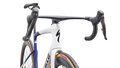 SPECIALIZED TARMAC SL9 S LEVEL Road Bike - WHITE/MAJOLICA BLUE METALLIC/OBSIDIAN METALLIC
