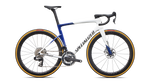 SPECIALIZED TARMAC SL9 S LEVEL Road Bike - WHITE/MAJOLICA BLUE METALLIC/OBSIDIAN METALLIC