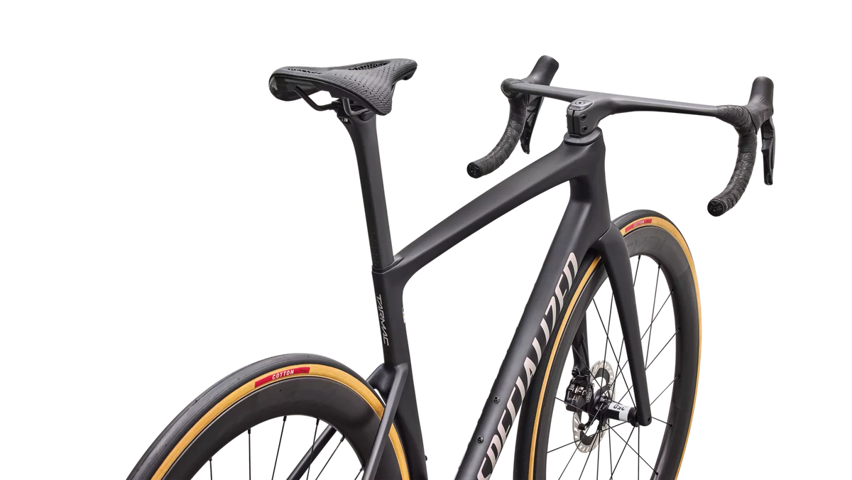 SPECIALIZED TARMAC SL9 S-LEVEL ROAD BIKE SHIMANO DURA-ACE DI2 - SATIN CARBON / SILVER DUST