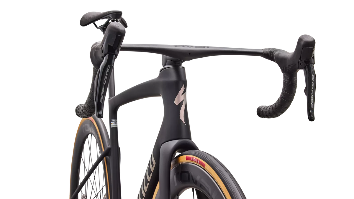 SPECIALIZED TARMAC SL9 S-LEVEL ROAD BIKE SHIMANO DURA-ACE DI2 - SATIN CARBON / SILVER DUST