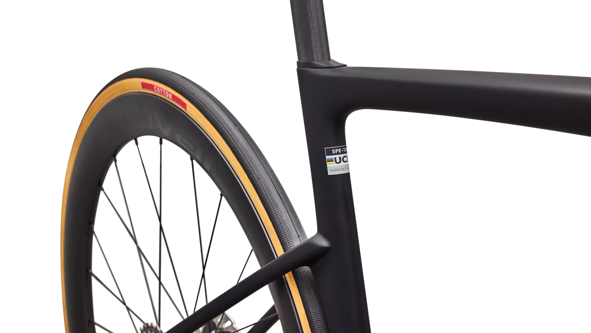 SPECIALIZED TARMAC SL9 S-LEVEL ROAD BIKE SHIMANO DURA-ACE DI2 - SATIN CARBON / SILVER DUST