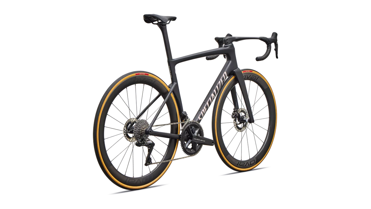 SPECIALIZED TARMAC SL9 S-LEVEL ROAD BIKE SHIMANO DURA-ACE DI2 - SATIN CARBON / SILVER DUST