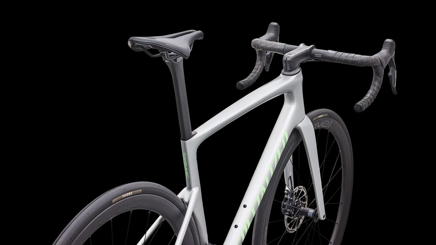 SPECIALIZED TARMAC SL9 EXPERT Vejcykel - SILVER DUST/POWDER LIME