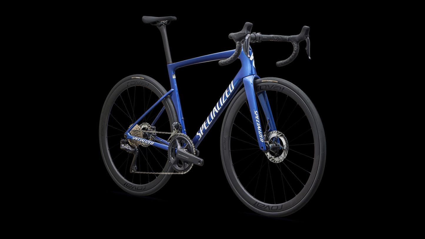 SPECIALIZED TARMAC SL9 EXPERT Bicicleta de carretera - PACIFIC BLUE METALLIC/Blanc