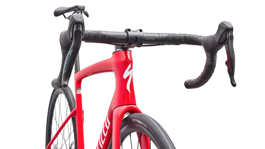SPECIALIZED TARMAC SL9 COMP ROAD BIKE SRAM RIVAL AXS - GLOSS VIVID RED / WHITE
