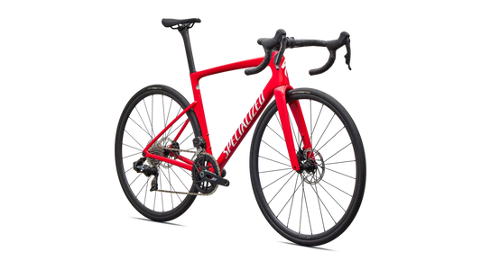 SPECIALIZED TARMAC SL9 COMP ROAD BIKE SRAM RIVAL AXS - GLOSS VIVID RED / WHITE