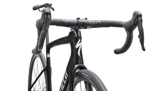 SPECIALIZED TARMAC SL9 COMP ROAD BIKE SRAM RIVAL AXS - GLOSS CHARCOAL TINT / DOLOMITE METALLIC