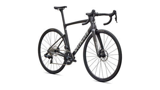 SPECIALIZED TARMAC SL9 COMP ROAD BIKE SRAM RIVAL AXS - GLOSS CHARCOAL TINT / DOLOMITE METALLIC
