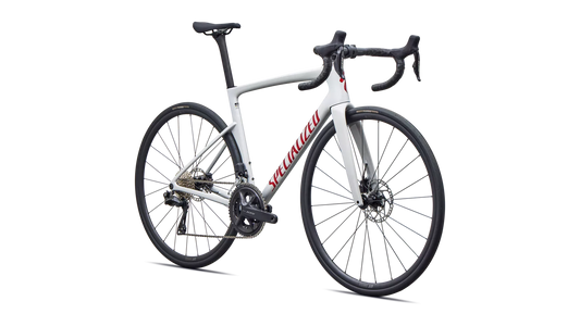 SPECIALIZED TARMAC SL9 COMP ROAD BIKE SHIMANO 105 DI2 - GLOSS DOLOMITE METALLIC / CAYENNE METALLIC